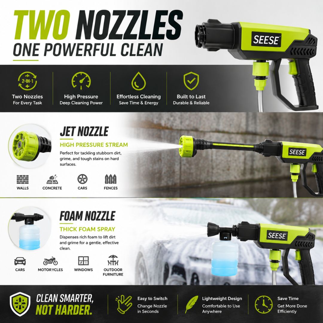 AquaBlast™ Cordless Pressure Washer