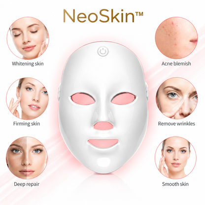 NeoSkin™- 7 Color LED Light Therapy Mask – Anti-Aging & Skin Rejuvenation Device