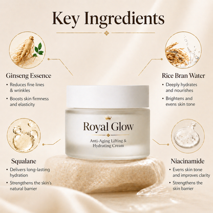 Royal Glow™ - Korean Anti-Aging Lifting & Hydrating Cream