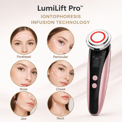 LumiLift Pro™ - Facial Iontophoresis Anti Aging Massager