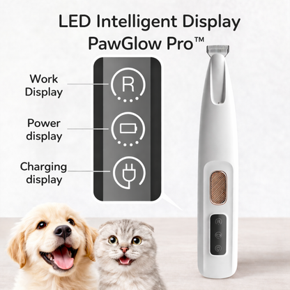 PawGlow Pro™ - Pet Paw Trimmer with LED Light