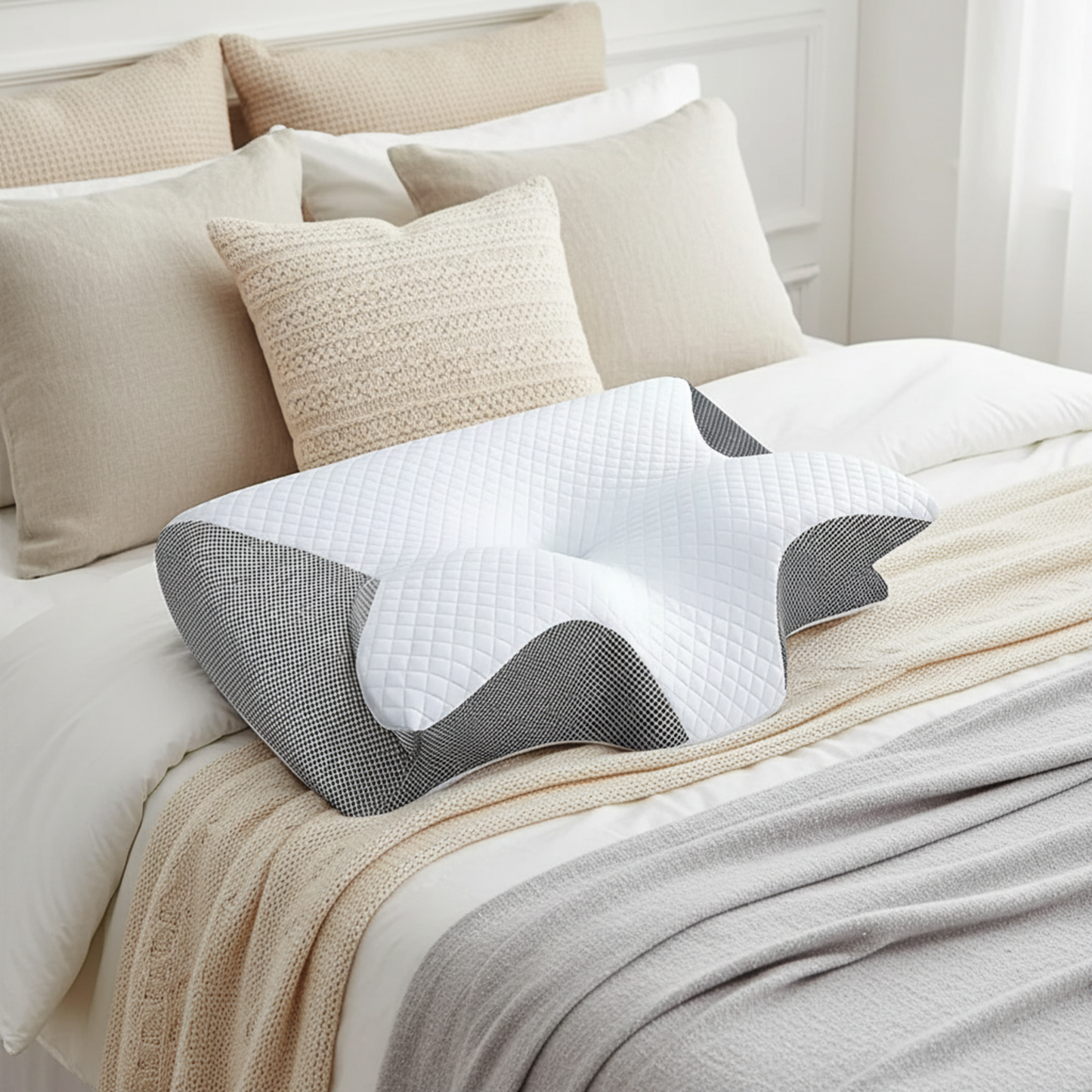 OrthoAlign™ - Orthopedic Cervical Pillow